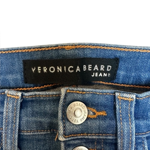 Veronica Beard Carolyn 10" Baby Boot Tuxedo Stripe 27 - Picture 7 of 11